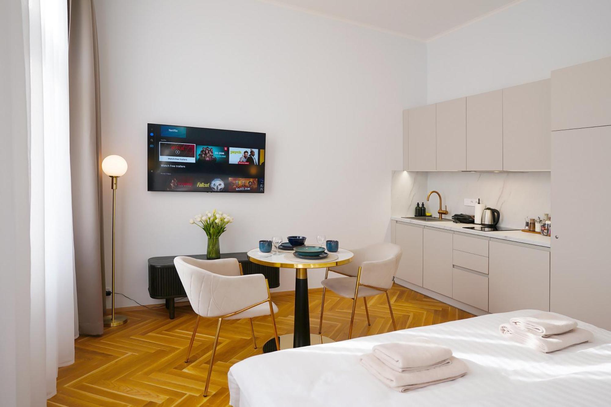 Luxemi Apartments I City Center Premium Studio プラハ 部屋 写真